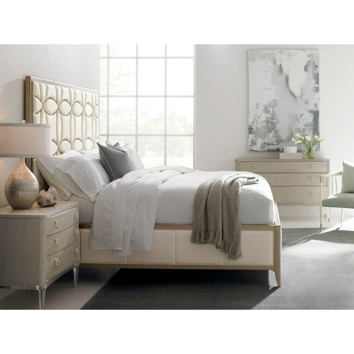 Caracole Floating On Air Nightstand - Home Elegance USA