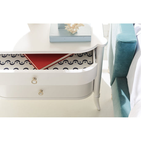 Caracole Classic Oyster Diver Nightstand