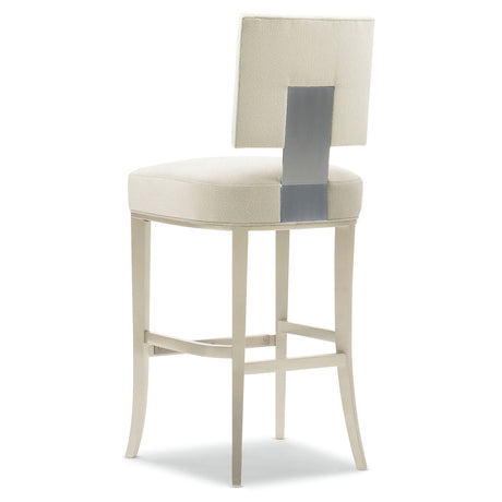 Caracole Reserved Seating Bar Stool - Home Elegance USA