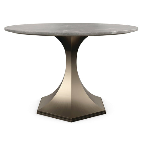 Caracole Classic Top Brass Dining Table - Home Elegance USA