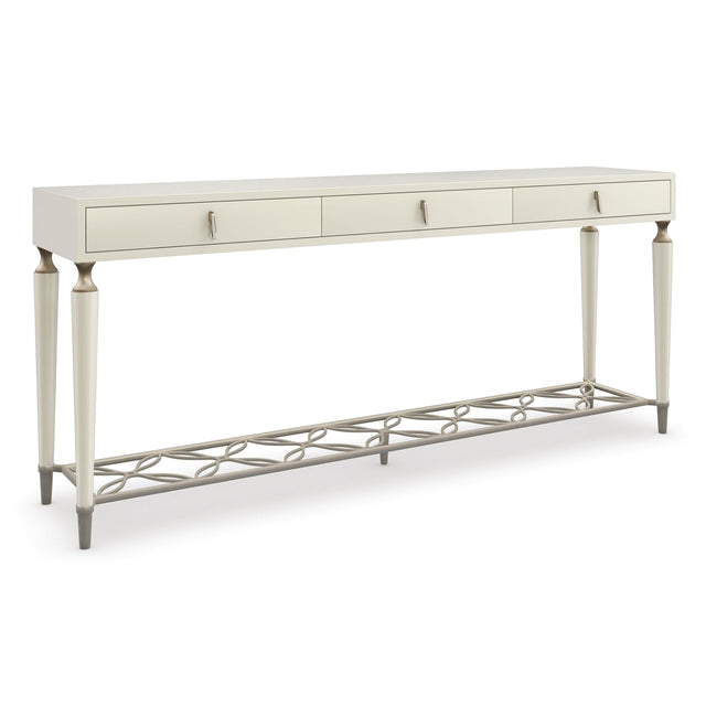 Caracole Classic Constantly Charming Console Table - Home Elegance USA