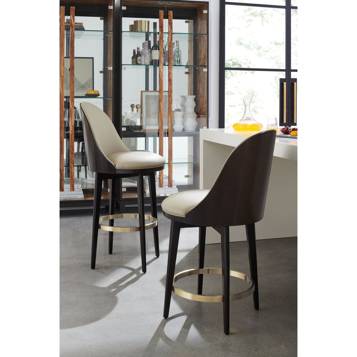 Another Round Bar Stool | Caracole | Home Elegance USA