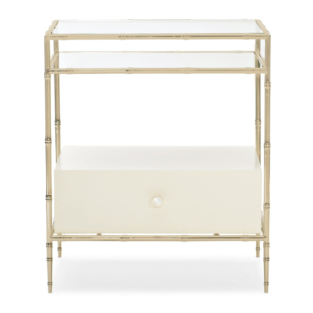 Caracole Classic Give It A Reed Nightstand - Home Elegance USA