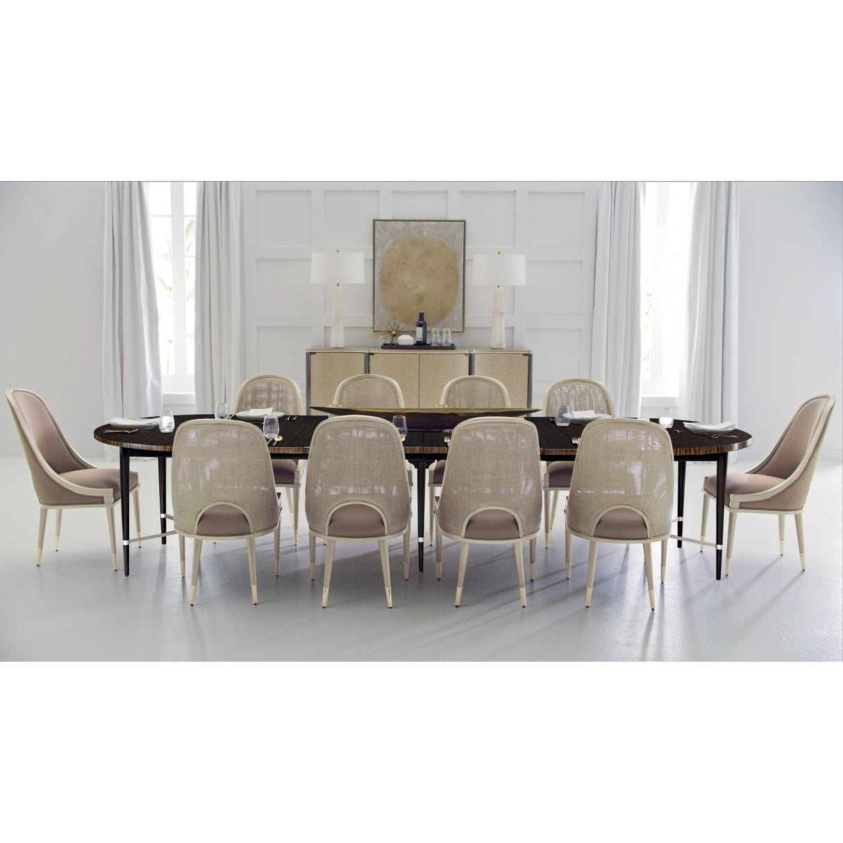 Caracole Classic Long And Short Of It Dining Table - Home Elegance USA