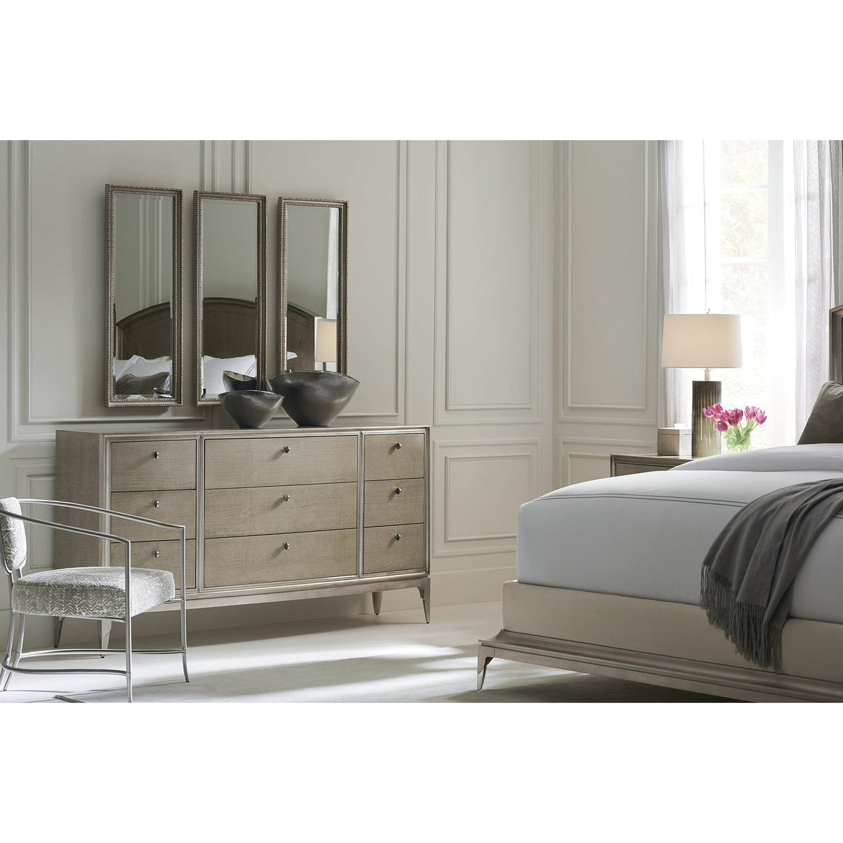 Caracole Classic Rise To The Occasion Bed - King - Home Elegance USA