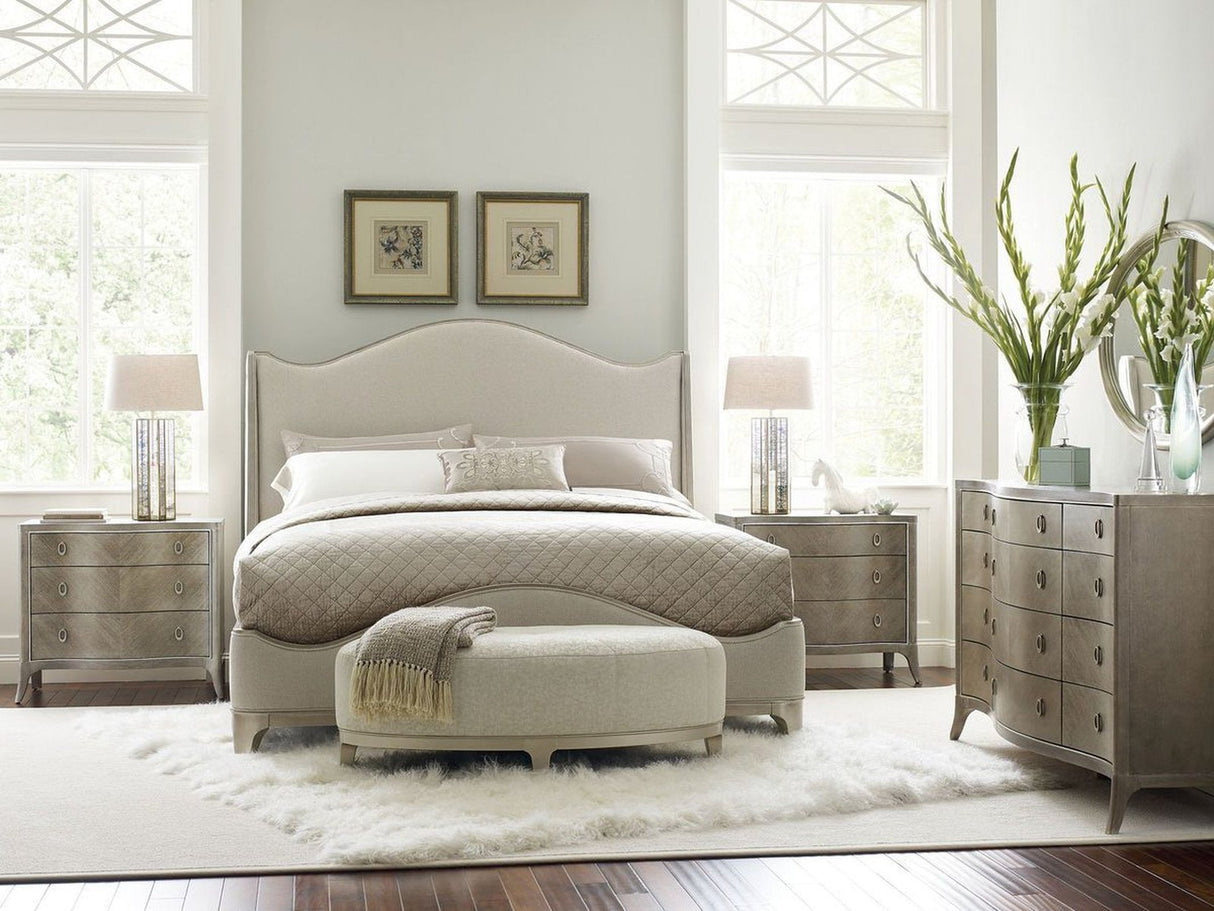 Caracole Compositions Avondale Upholstered Bed Dsc