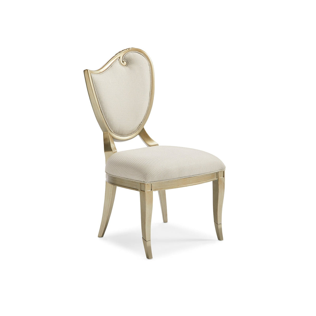 Caracole Compositions Fontainebleau Left Side Chair - Set Of 2 - Home Elegance USA