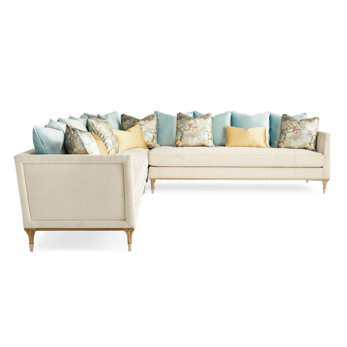 Caracole Compositions Fontainebleau Sectional Dsc - C060 - 419 - LL1 - A,C060 - 419 - CR1 - A,C060 - 419 - RL1 - A - Home Elegance USA - 2