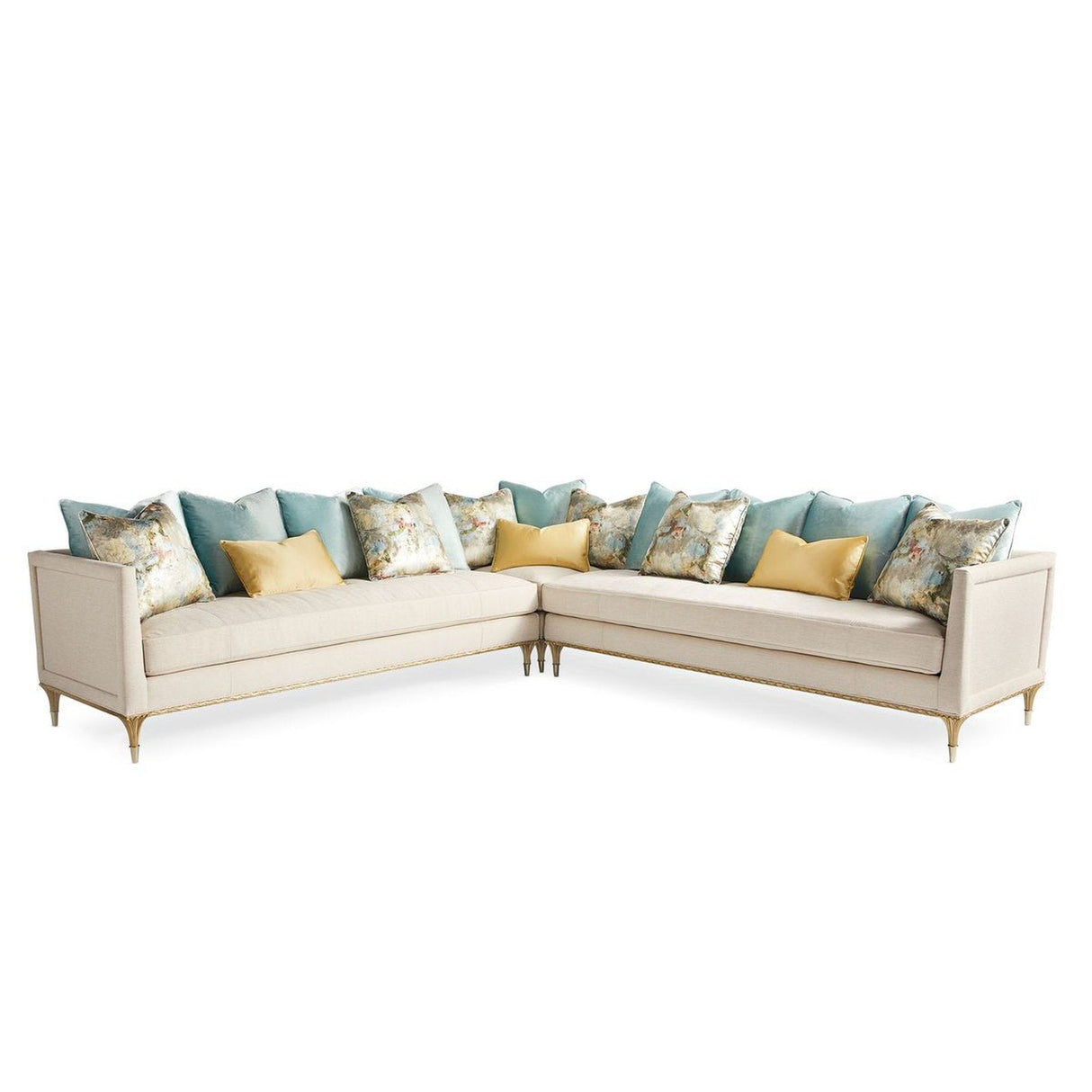 Caracole Compositions Fontainebleau Sectional Dsc - C060 - 419 - LL1 - A,C060 - 419 - CR1 - A,C060 - 419 - RL1 - A - Home Elegance USA - 3