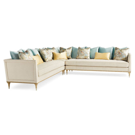 Caracole Compositions Fontainebleau Sectional Dsc - C060 - 419 - LL1 - A,C060 - 419 - CR1 - A,C060 - 419 - RL1 - A - Home Elegance USA - 1