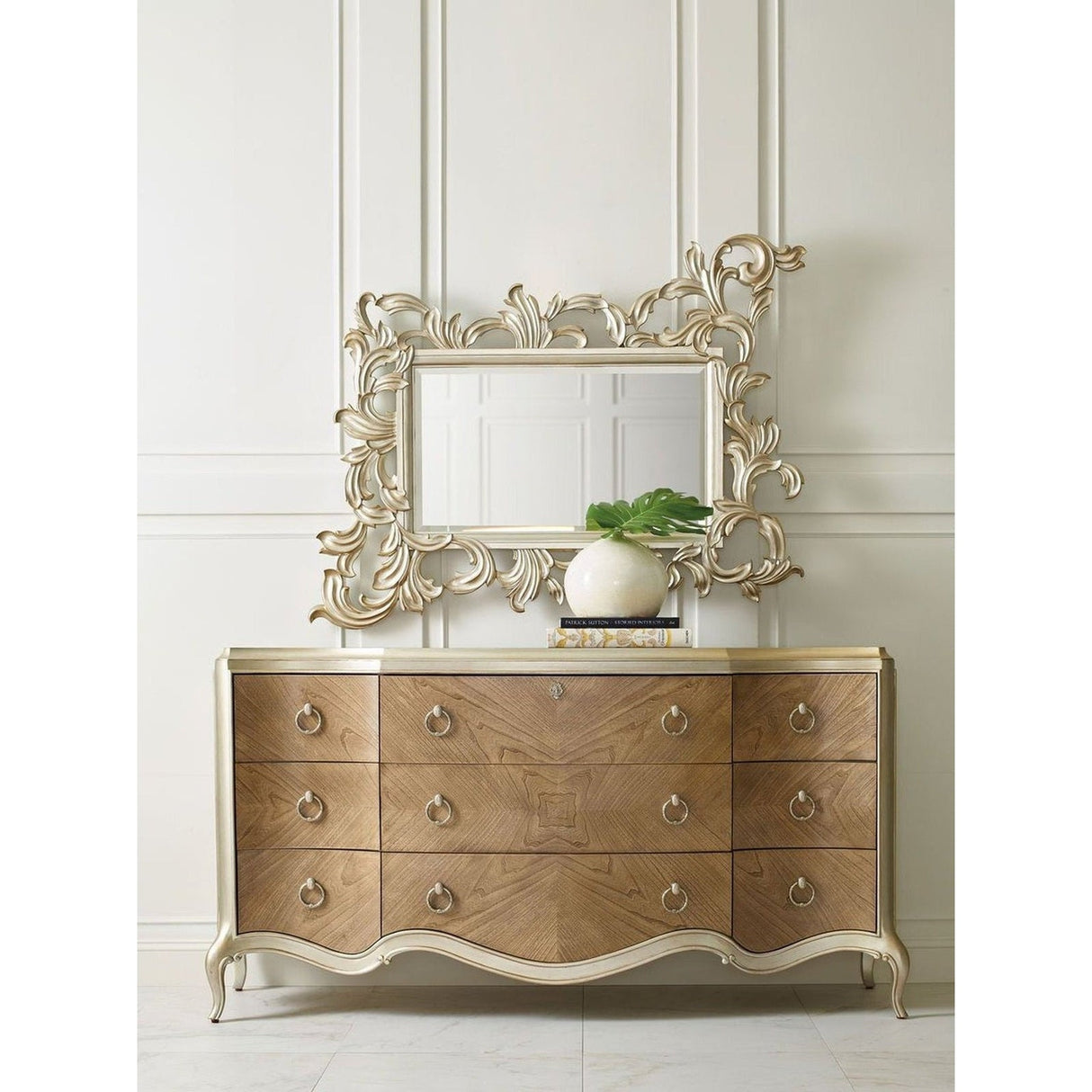 Caracole Compositions Fontainebleau Triple Dresser - Home Elegance USA