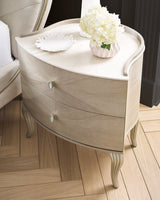 Caracole Compositions Lillian Drawer Nightstand - C093 - 020 - 061 - Home Elegance USA - 2