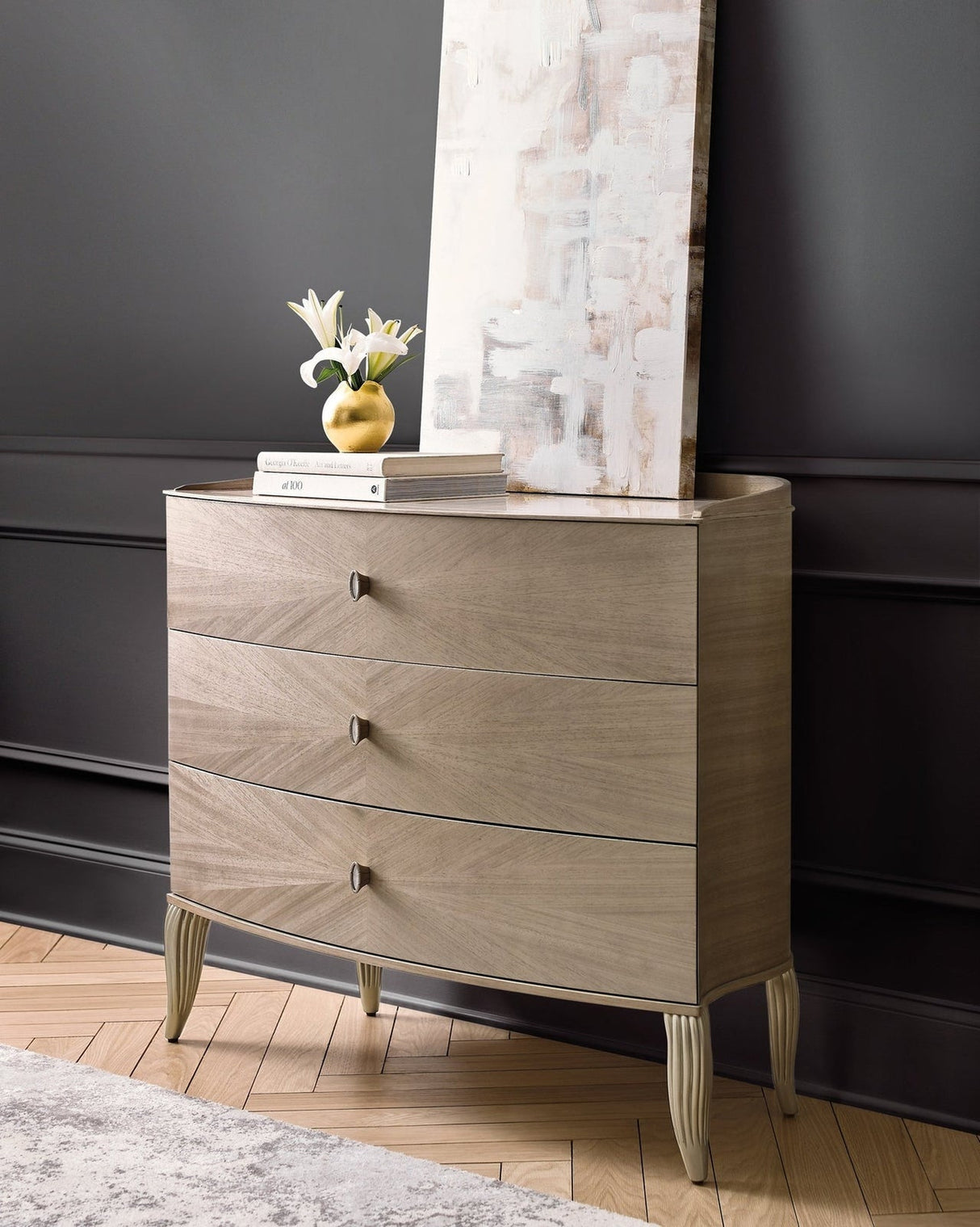 Caracole Compositions Lillian Hall Chest | Home Elegance USA