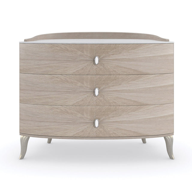 Caracole Compositions Lillian Large Drawer Nightstand