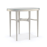 Caracole Compositions Lillian Oval End Table - Home Elegance USA