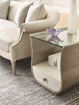 Caracole Compositions Lillian Rectangle End Table