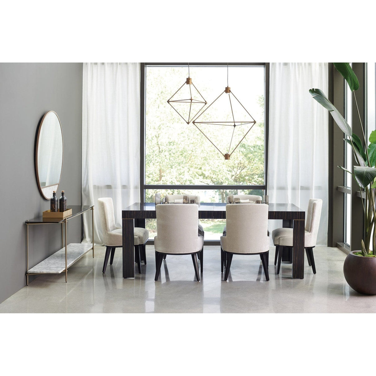 Caracole Edge Dining Room Vector Dining Chair - Home Elegance USA