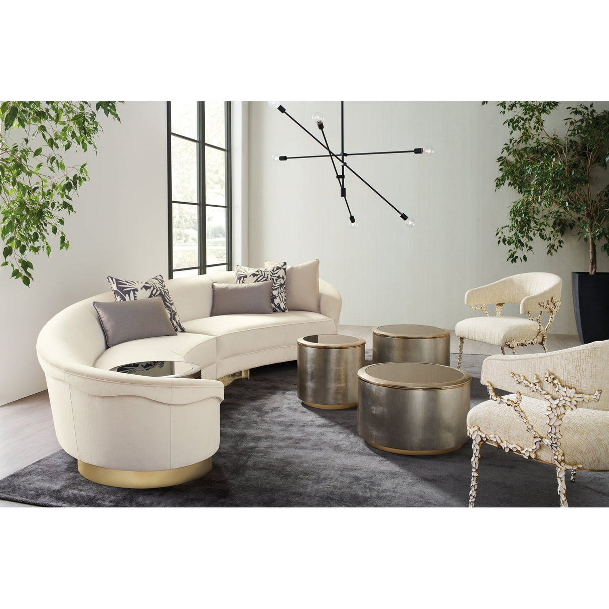 Caracole Mac Showroom Circle In Time Cocktail Table - Home Elegance USA