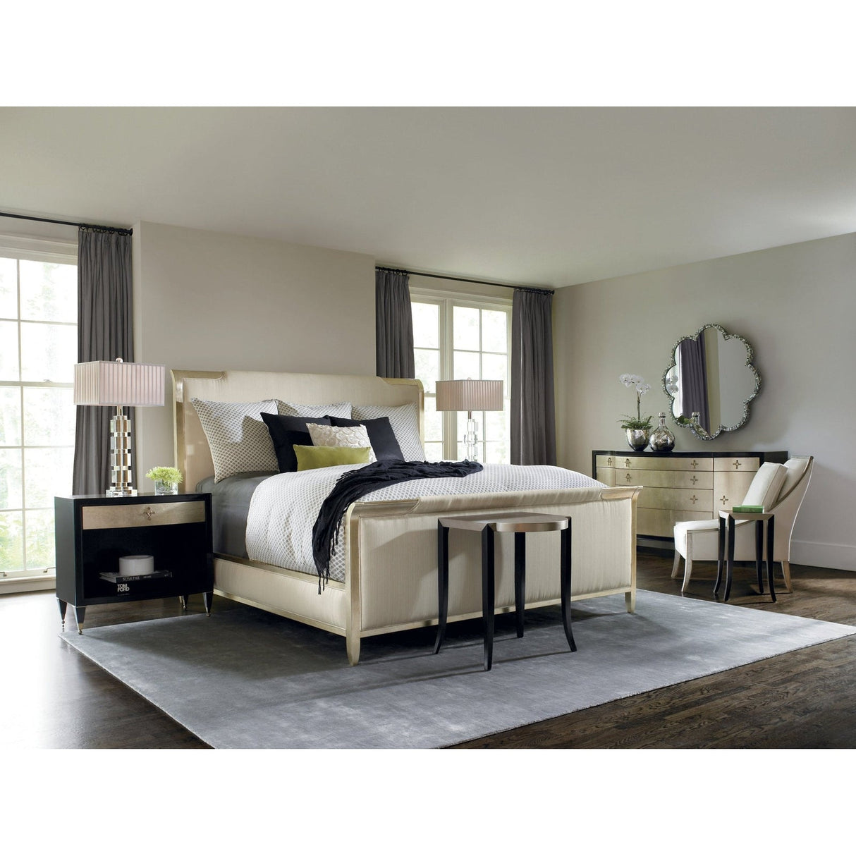 Caracole Nite In Shining Armor Bed - King - Home Elegance USA