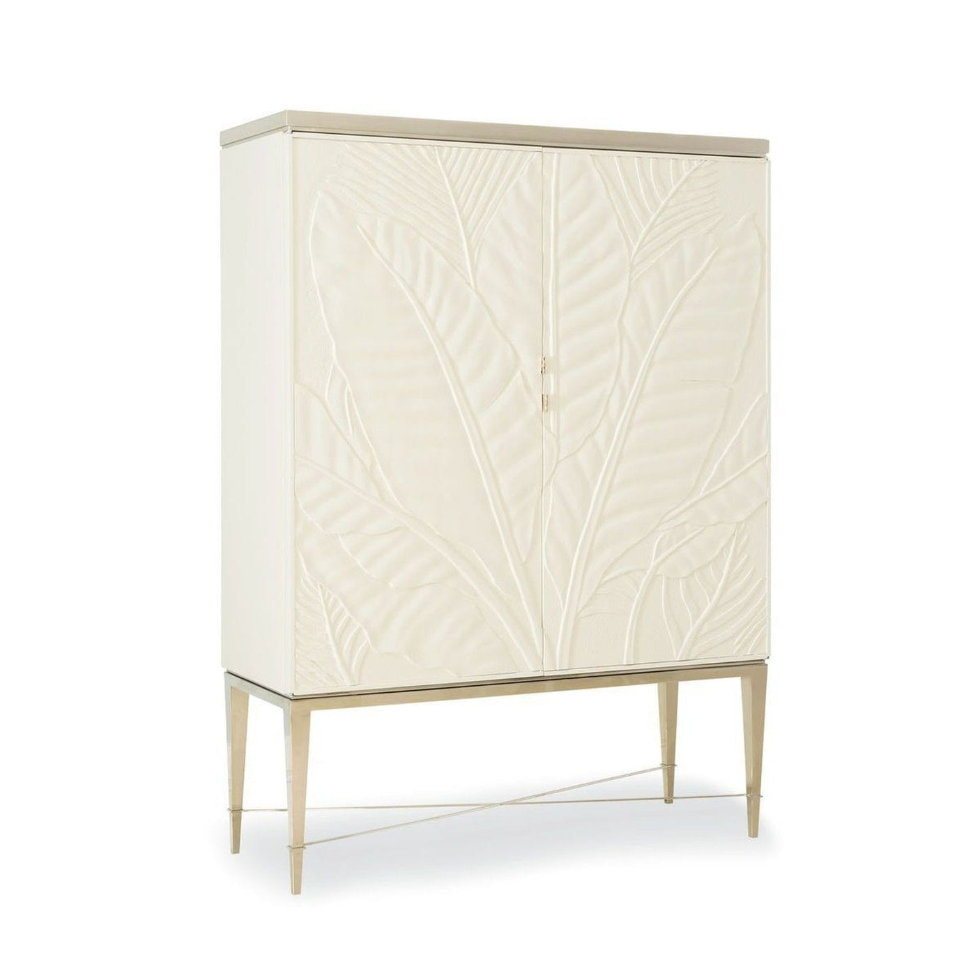 Caracole Palms Up! Bar Cabinet Cla-416-052 - Home Elegance USA
