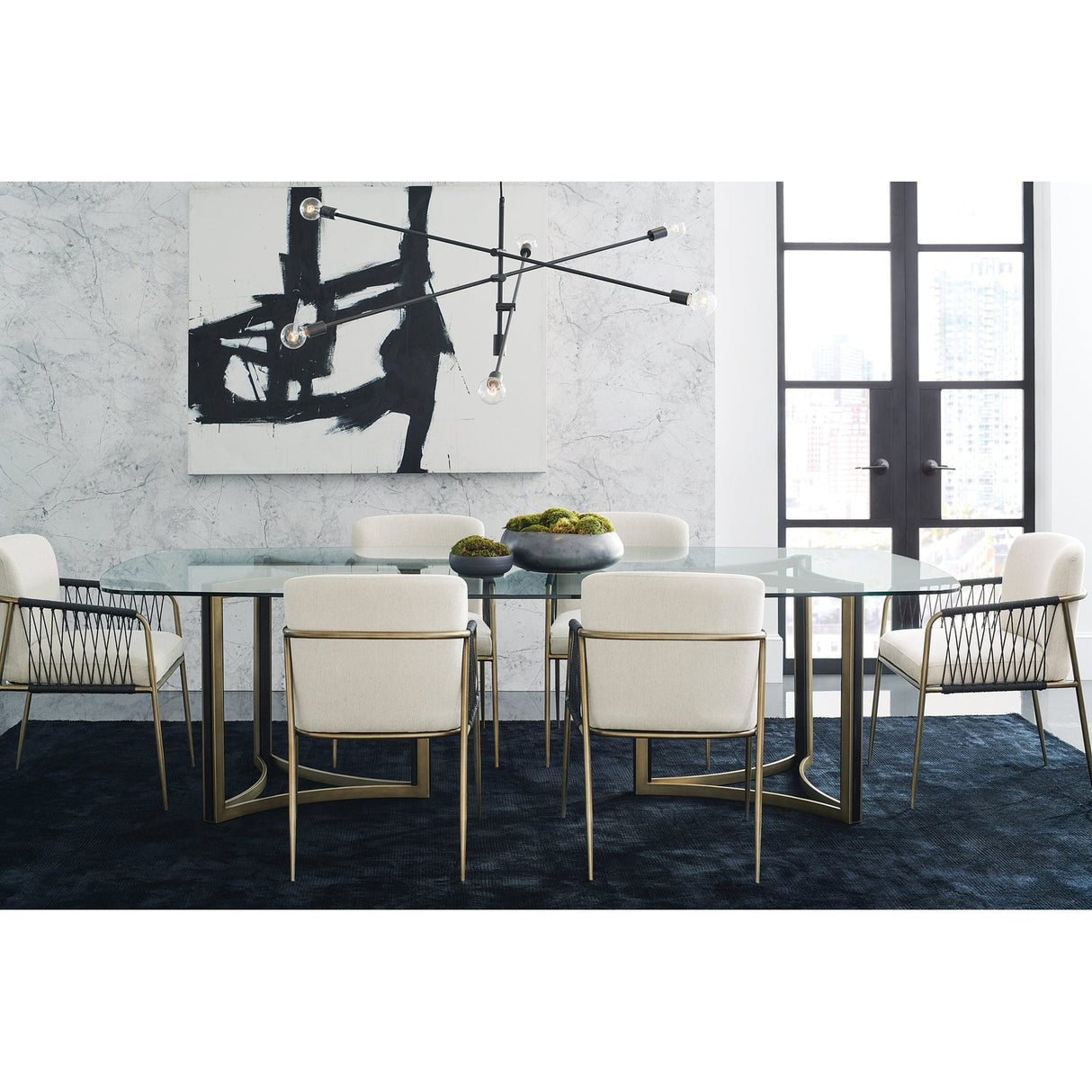 Caracole Remix Woven Dining Chair - Home Elegance USA