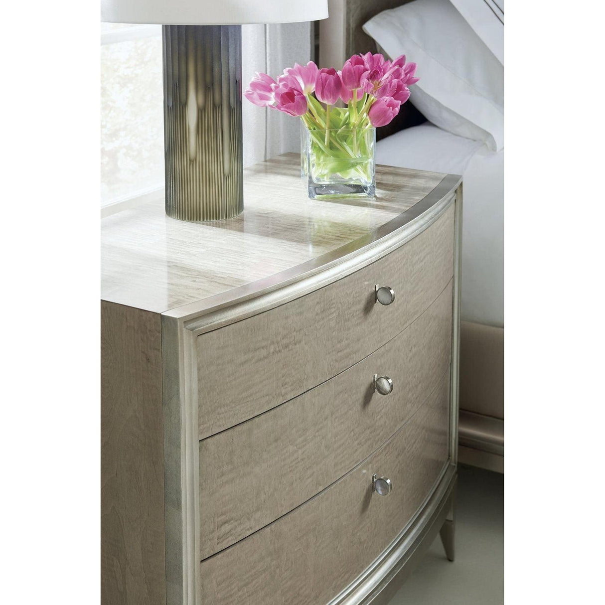 Caracole Rise And Shine Nightstand - Home Elegance USA