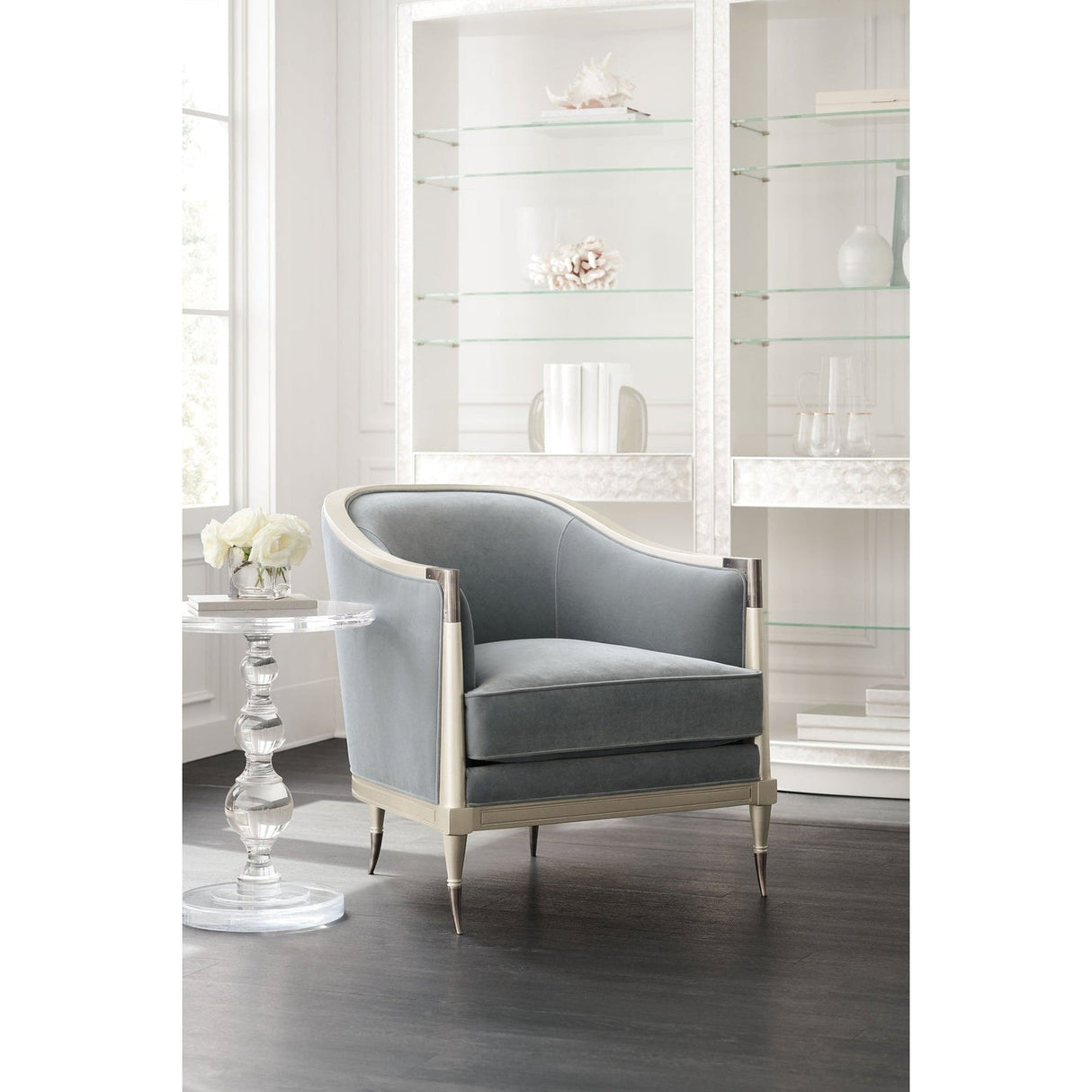 Caracole Splash Of Flash Accent Chair - Home Elegance USA