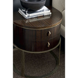 Caracole Streamline Half Moon Nightstand - Home Elegance USA