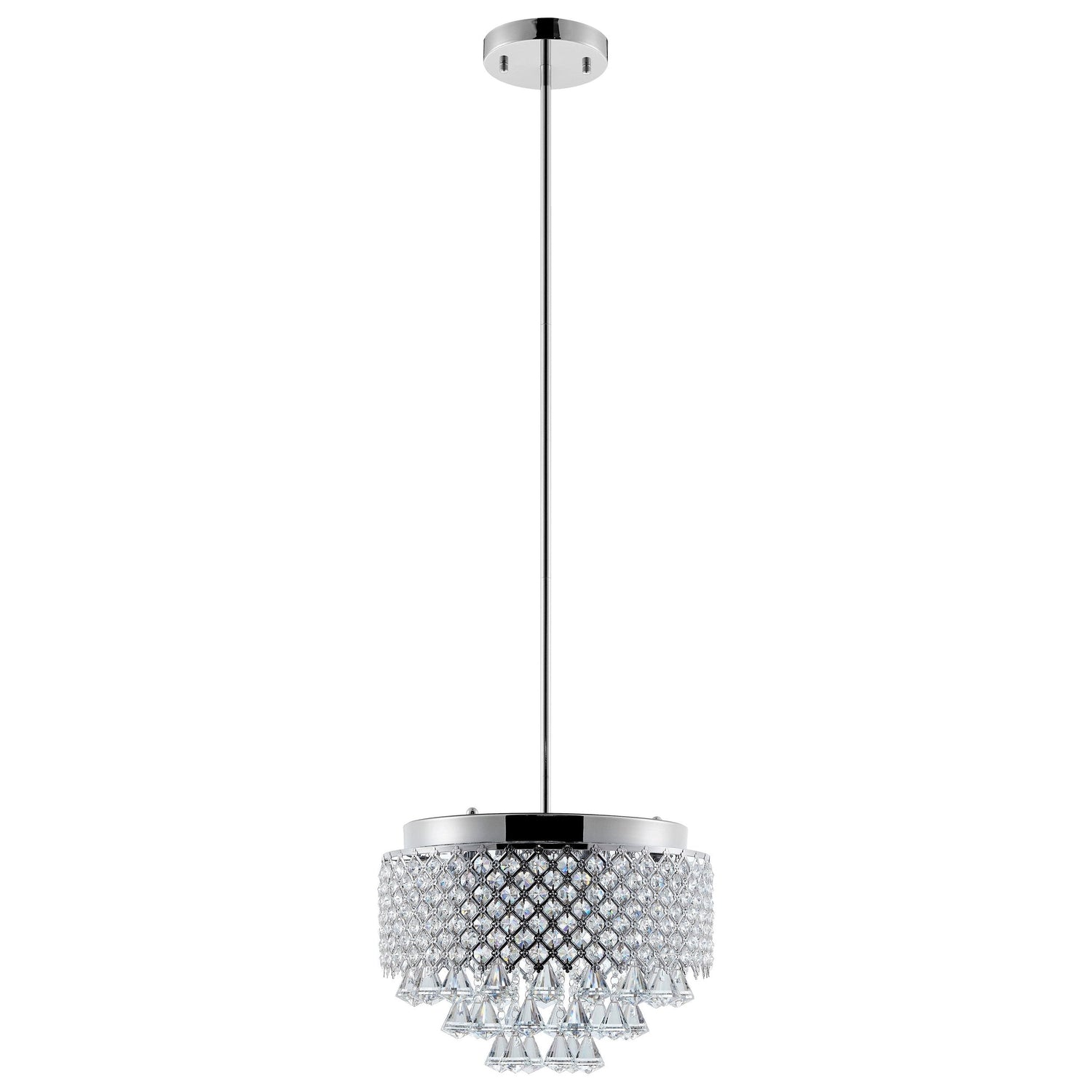 Cinderella Crystal Round Chandelier Pendant - Home Elegance USA