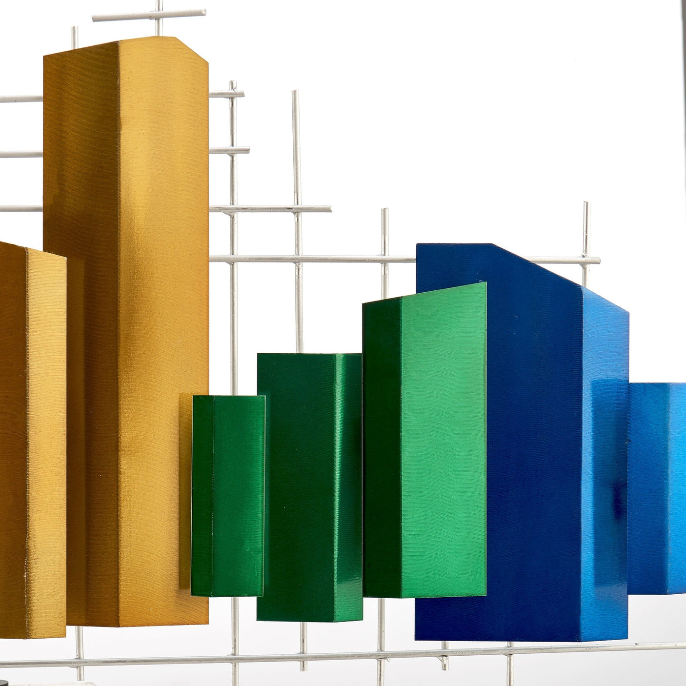 CityScape Wall Art // Multicolor - Home Elegance USA