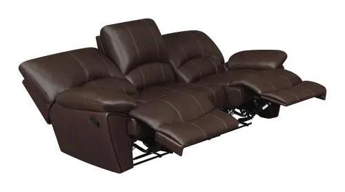 Clifford Contemporary Double Reclining Sofa by Coaster Furniture Coaster Furniture
