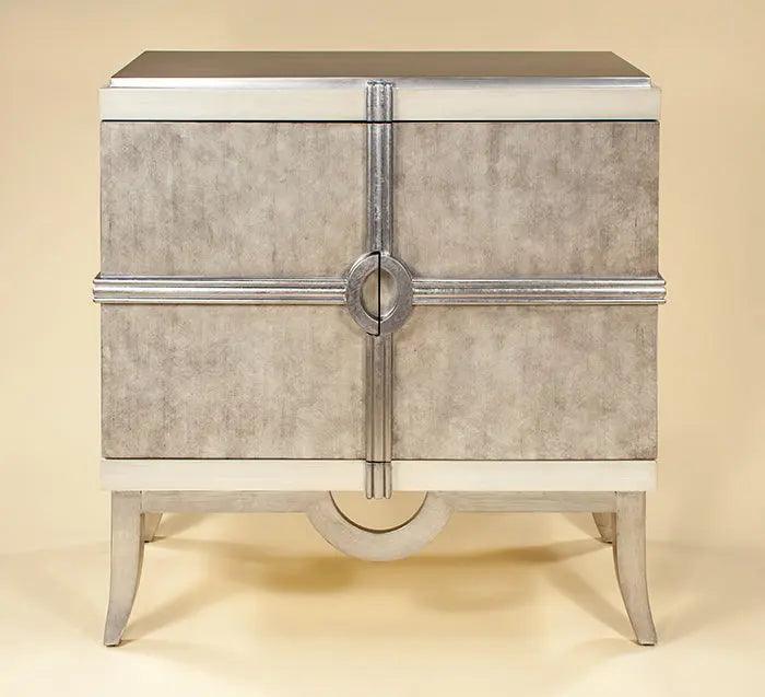 Cloudy mist and vanilla with muted silver top Bar 4482-BA by Artmax Artmax Furniture