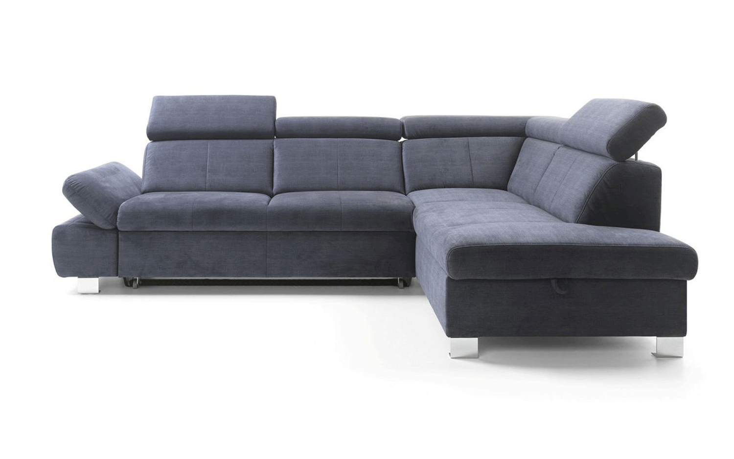 Esf Furniture - Happy Sectional Right W/Bed & Storage - Happysectional