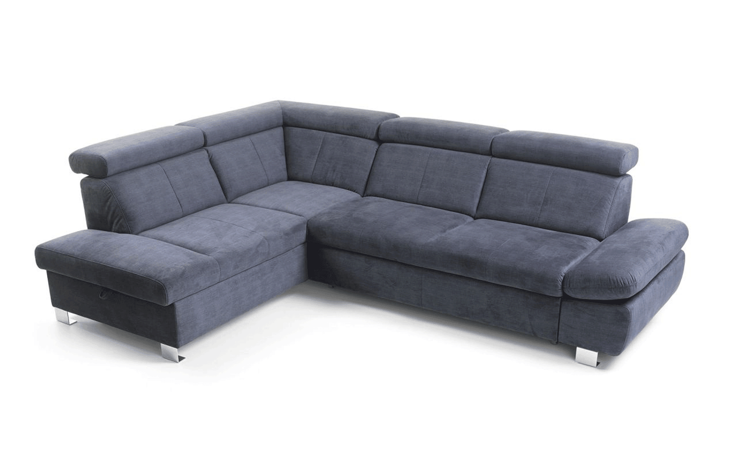 Esf Furniture - Happy Sectional Left W/Bed & Storage - Happysectionalleft