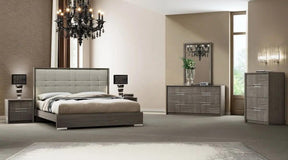 Copenhagen Modern Bedroom Set In Gray | J&M