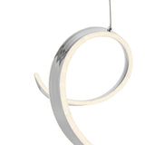 Copenhagen LED Chandelier // Chrome - Home Elegance USA