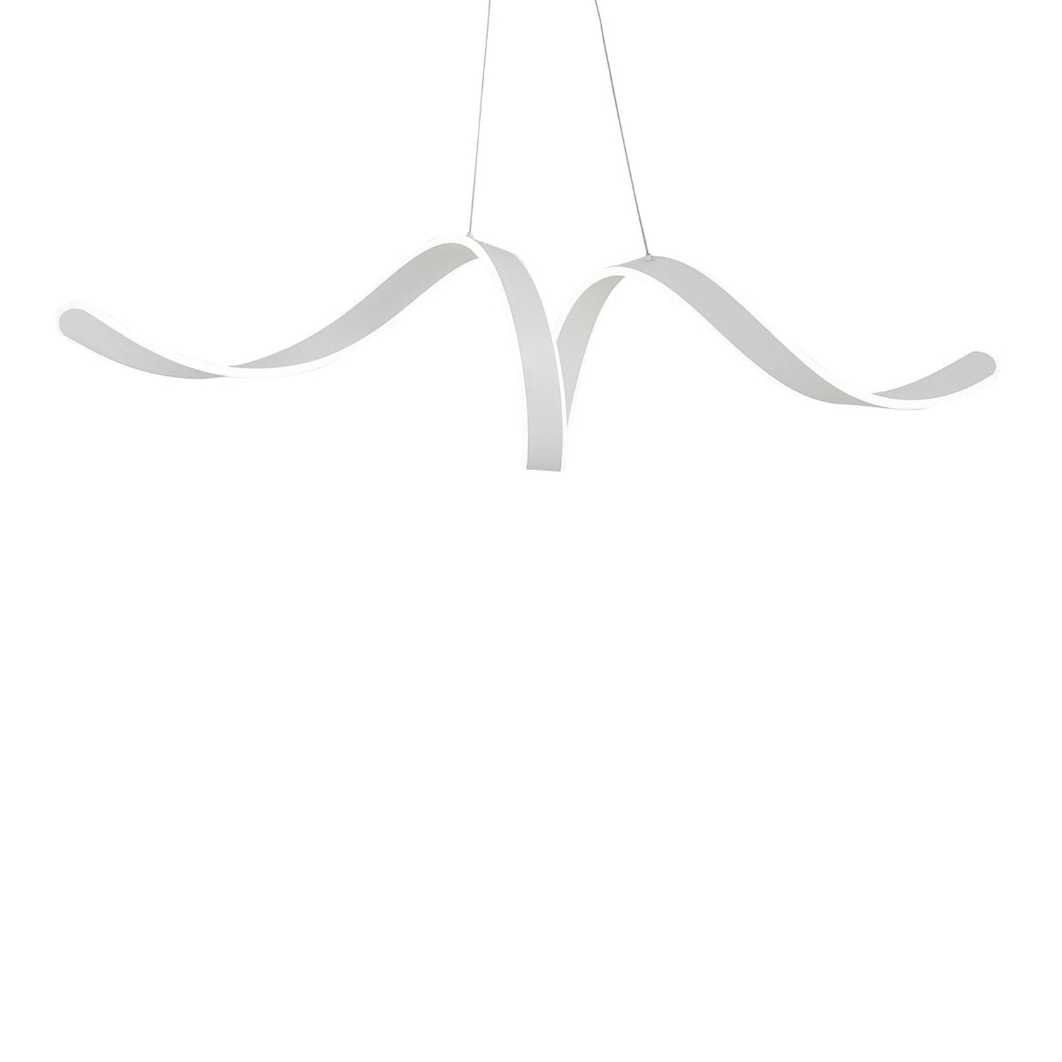 Copenhagen LED Chandelier // White - Home Elegance USA