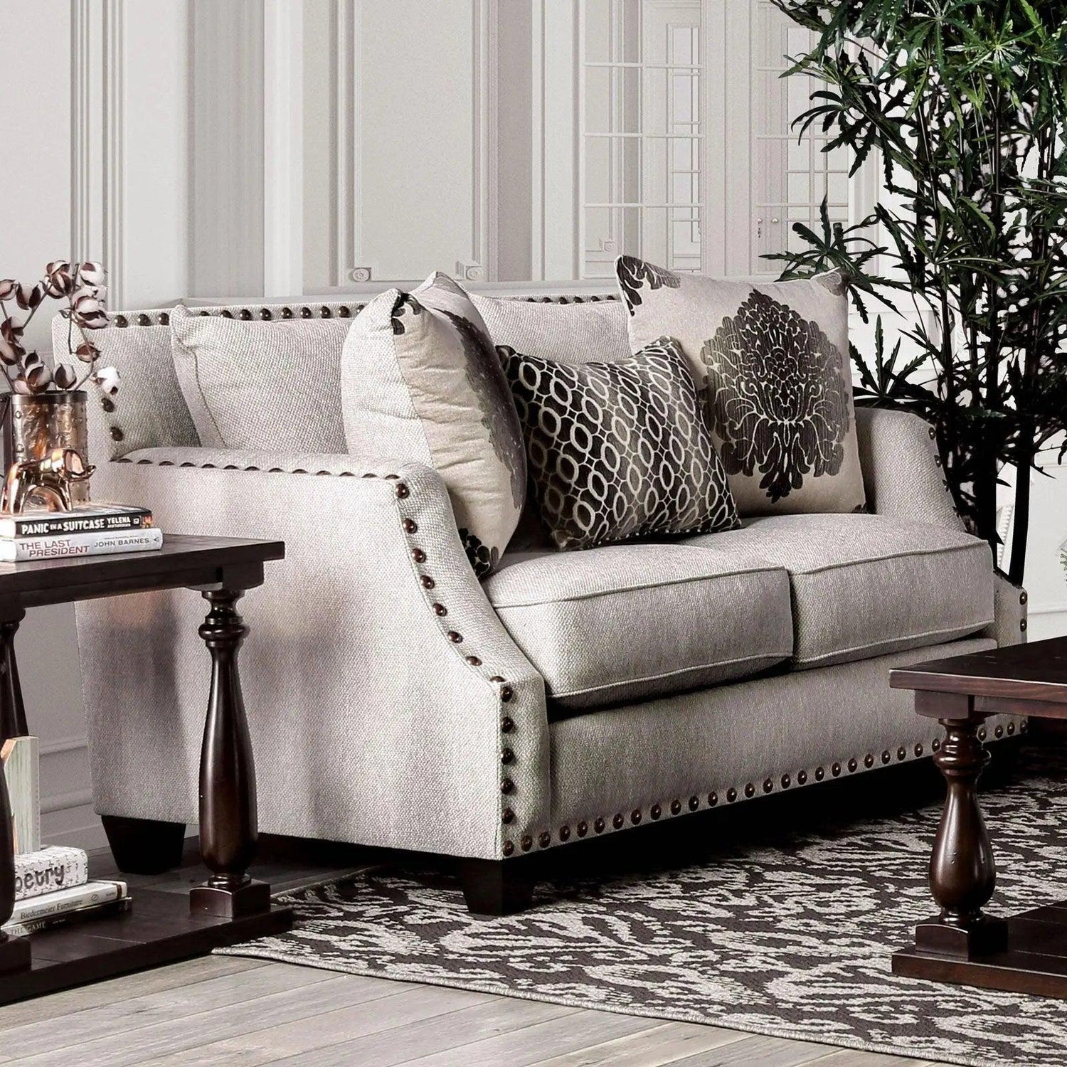 Cornelia Traditional Sofa and Loveseat by Furniture of America | Home Elegance USA
