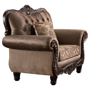 Giana Traditional Style Chair In Cherry Finish Wood | Cosmos