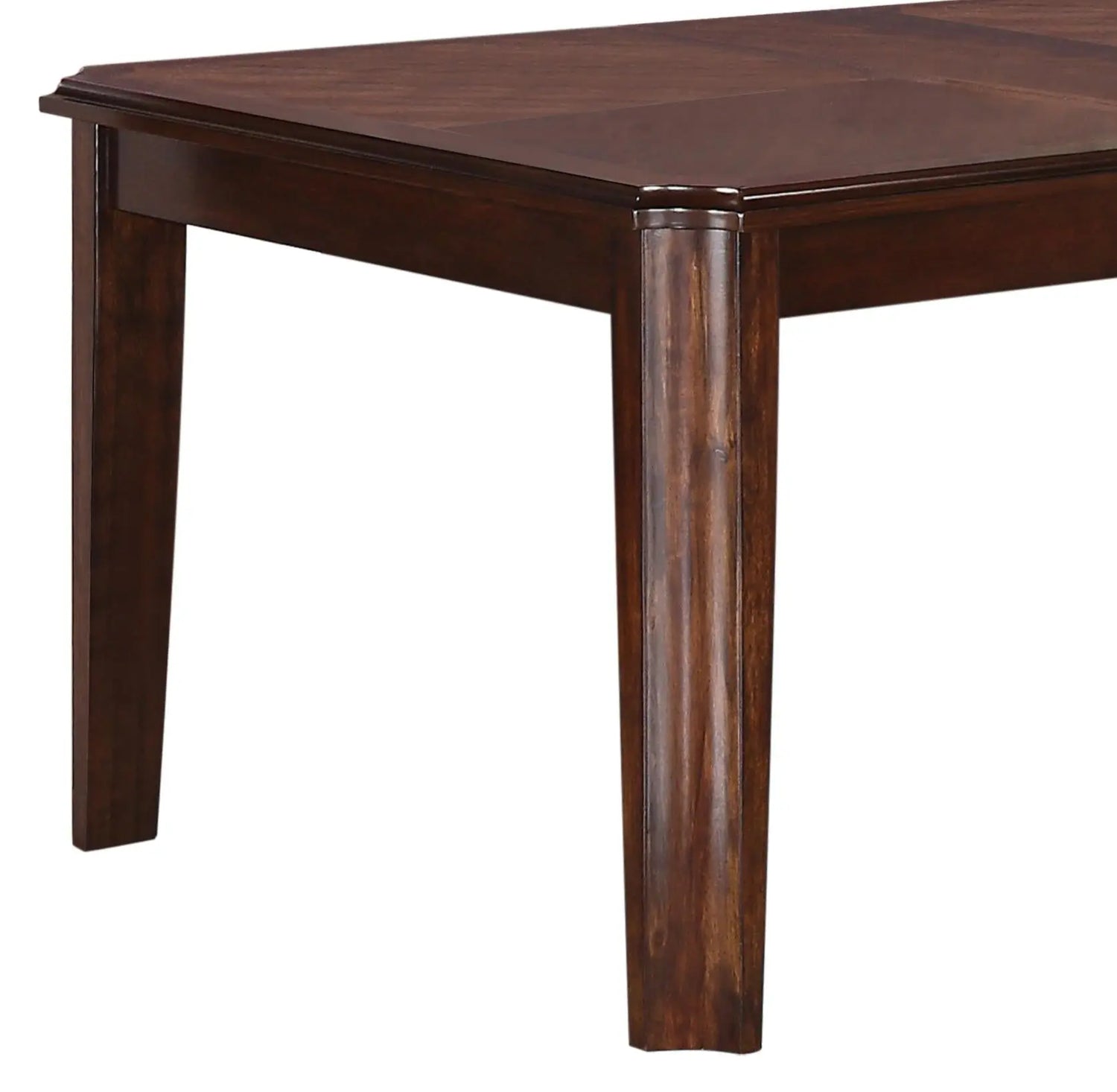 Pam Transitional Style Dining Table in Espresso finish Wood - Home Elegance USA