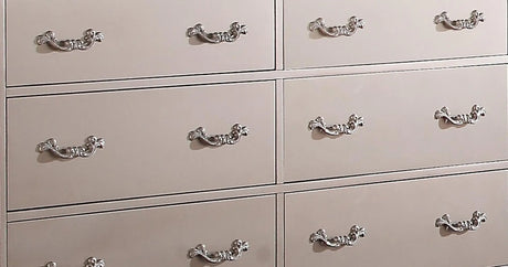 Sonia Contemporary Style Dresser In Beige Finish Wood | Cosmos
