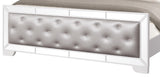 Grand Gloria Contemporary Style King Bed in White finish Wood - Home Elegance USA