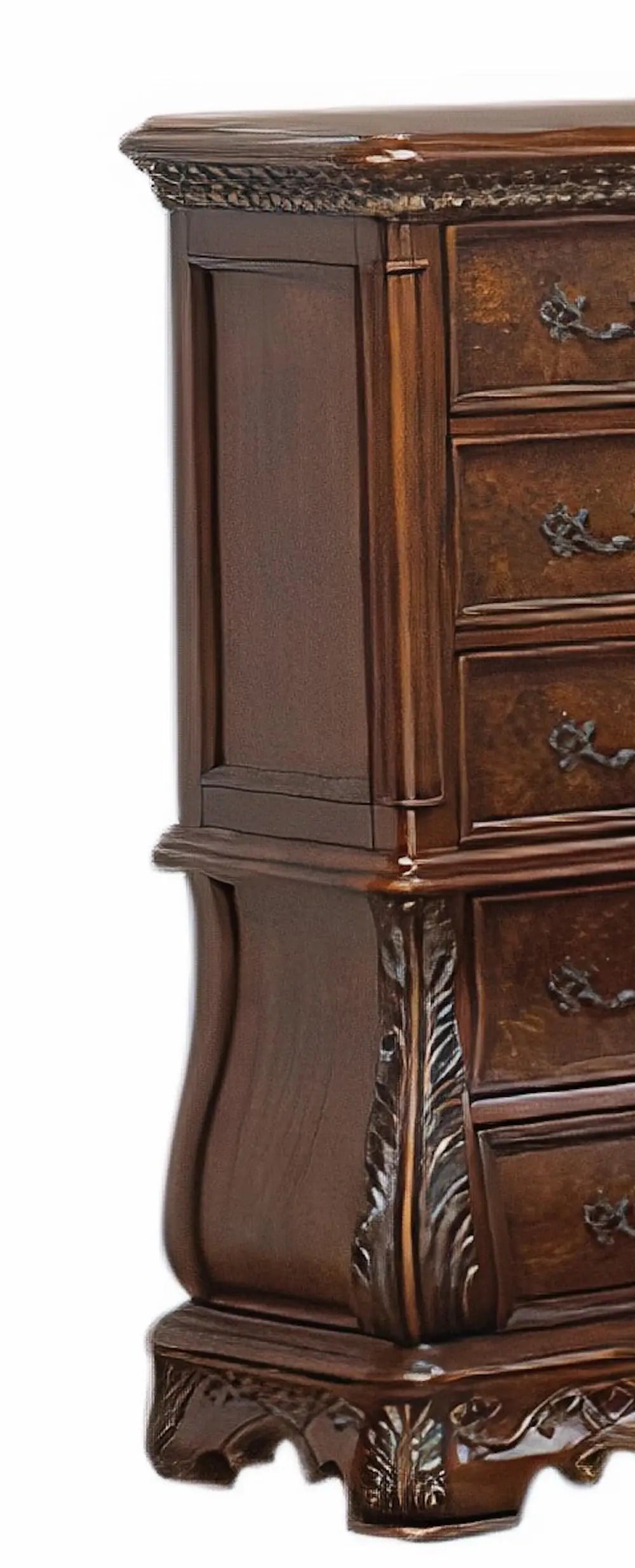 Cleopatra Traditional Style Chest in Cherry finish Wood - Home Elegance USA