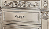 Platinum Traditional Style Nightstand in Gold finish Wood - Home Elegance USA
