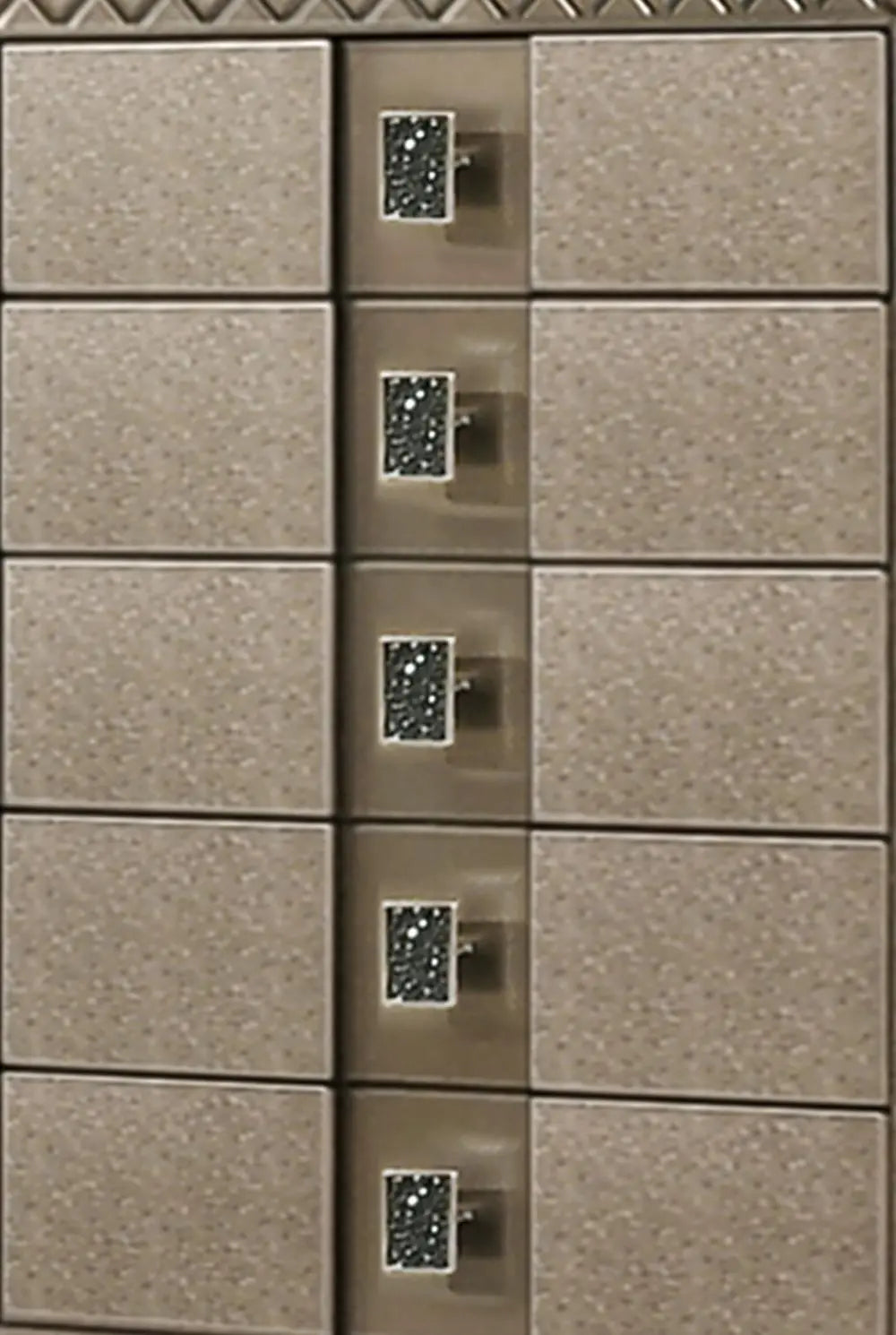 Coral Contemporary Style Chest in Bronze finish Wood - Home Elegance USA