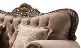 Giana Traditional Style Loveseat in Cherry finish Wood - Home Elegance USA