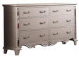 Sonia Contemporary Style Dresser In Beige Finish Wood | Cosmos