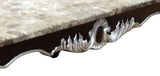 Monica Traditional Style Coffee Table in Cherry finish Wood - Home Elegance USA