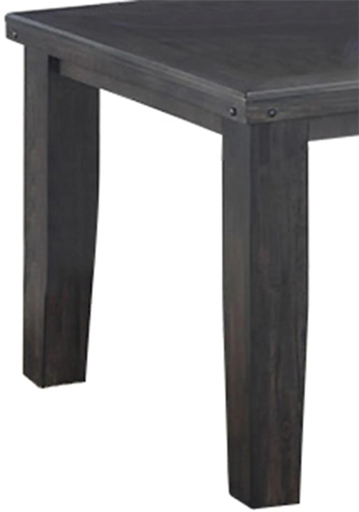 Bailey Transitional Style Dining Table In Gray Finish Wood | Cosmos | Home Elegance USA