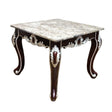 Monica Traditional Style End Table In Cherry Finish Wood | Cosmos
